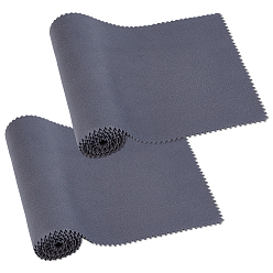 Gris 2 Chiffon anti-poussière en polyester pour clavier de piano (pièces), rectangle, grises , 1260x180x1mm