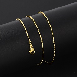 Настоящее золото 18K Ожерелья-цепочки из латуни для женщин, 304 из нержавеющей стали застежкой омар, стойки покрытие, без свинца и без кадмия, долговечный, реальный 18 k позолоченный, 17.52 дюйм (44.5 см)