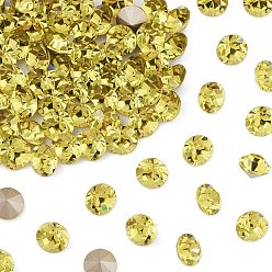80250 Acid Yellow Preciosa® maxima кристалл круглые камни, чешский хрусталь, срыв твердой мозговой оболочки, круглый(431 11 615 шаттон), 80250 кислотно-желтый, ss 29 (6.15~6.35 мм)