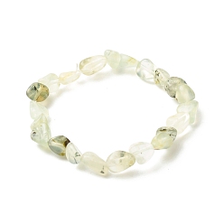 Пренит Браслет из натуральных пренитовых бусин для детей, внутренний диаметр: 1-5/8 дюйм (4 см)