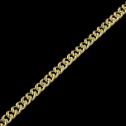 Light Gold Сваренным железные цепи обочины, с катушкой, золотой свет, 4x3.3x0.9 мм, около 328.08 футов (100 м) / рулон