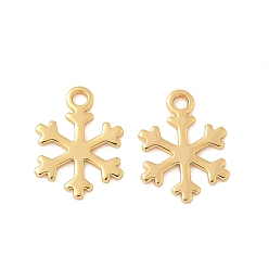 Настоящее золото 18K Латунные подвески, без никеля , прелести снежинки, реальный 18 k позолоченный, 11.5x8.5x1 мм, отверстие : 1.2 мм