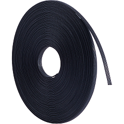 Черный Обшивка из полиэстера, коса из конского волоса, кринолин для пошива свадебного платья, аксессуары для вечерних платьев для танцев, юбка, платье, чёрные, 6x1 мм