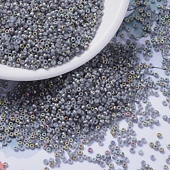 (RR4557) Vitrail Matte MIYUKI Round Rocailles Beads, Japanese Seed Beads, (RR4557) Vitrail Matte, 11/0, 2x1.3mm, Hole: 0.8mm, about 1100pcs/bottle, 10g/bottle