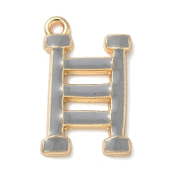 Другие Подвески из эмали и сплава, золотой свет, без кадмия, без никеля и без свинца, 24x14.5x2 мм, отверстие : 1.9 мм