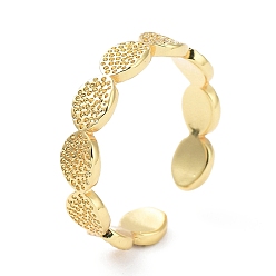 Golden Rack Plating Brass Cuff Rings, Triangle Open Ring for Women, Long-Lasting Plated, Golden, 2~4mm, Inner Diameter: 17mm