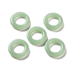 Нектар Стеклянные кольца, имитация нефрита, круглые кольца, нектар, 24.5x5.5 мм, внутренний диаметр: 14 мм