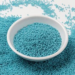 (RR4478) Duracoat Dyed Opaque Nile Blue MIYUKI Round Rocailles Beads, Japanese Seed Beads, 15/0, (RR4478) Duracoat Dyed Opaque Nile Blue, 1.5mm, Hole: 0.7mm, about 250000pcs/pound