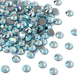 60010 200 Aqua Bohemica AB Камни preciosa® crystal hotfix с плоской основой, чешский хрусталь, круглый(438 11 612 шатон роза вива 12 ®), 60010 200 аква богемика аб, ss 12 (3~3.2 мм)