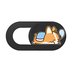 Собака Металлические чехлы для веб-камер, блокираторы скользящих камер для накладок, портативный компьютер, телефоны, монитор, собака, 160x40 мм
