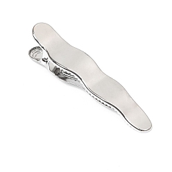 Rectangle Сплав зажимами волос, аксессуары для волос для женщин и девочек, прямоугольные, 65x13 мм