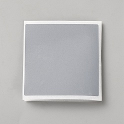 Rectangle PET Coated Scratch Off Film Password Sticker, DIY Scraping Award Card, Rectangle, 54x56x0.2mm