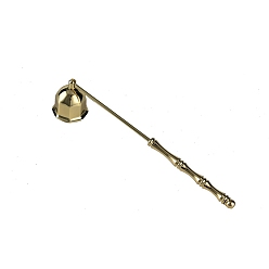 Золотой Гаситель пламени свечи из нержавеющей стали, автоматический огнетушитель, для безопасного тушения пламени свечи, золотые, 170x30 мм