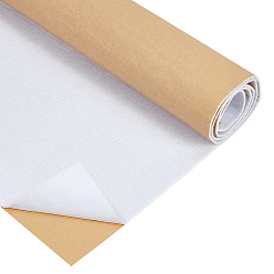 Белый 1поликарбонат самоклеящаяся хлопковая ткань, поделки товары для рукоделия, прямоугольные, белые, 493x1045x2 мм