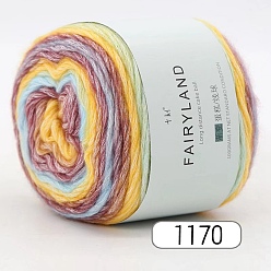 Золотистый Шерстяная пряжа синель, бархатные хлопковые нитки для ручного вязания, для детского свитера, шарфа, ткани, рукоделия, ремесла, сегмент окрашенный, золотые, 2 мм