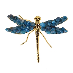 Apatite Natural Apatite Dragonfly Display Decorations, Animal Crafts for Table Decor Home Decor, 100x80mm