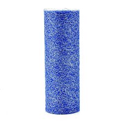 Royal Blue Mesh Ribbon Roll, Spider Web Trim Ribbon Roll, for DIY Craft Gift Packaging, Home Party Wall Decoration, Royal Blue, 6 inch(15cm),  10yards/roll