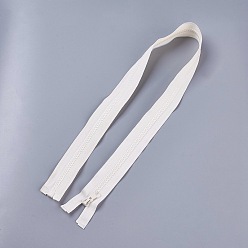 Белый Дым Аксессуары для одежды, нейлоновая и смоляная молния, со съемником молнии сплава, Компоненты застежки-молнии, серый, 77.5x3.3 см