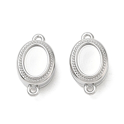 Oval 304 Stainless Steel Magnetic Clasps, Oval, Stainless Steel Color, Oval, 14.5x8.5x6mm, Hole: 1.1mm
