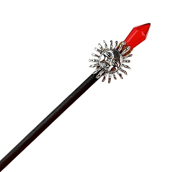 Солнце Деревянная палочка для волос, с алюминиевыми и пластиковыми выводами, аксессуары для волос, солнце, 185 мм