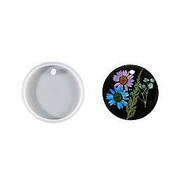 Oval DIY силиконовые формы для кулона, изготовление украшений, формы для литья смолы, для уф-смолы, изготовление ювелирных изделий из эпоксидной смолы, белые, овальные, 74x11 мм