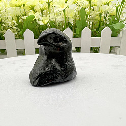 Гранат Натуральные гранатовые скульптурные украшения, для украшения стола домашнего офиса, орел, 30~40 мм