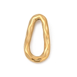 Настоящее золото 18K 304 подвески из нержавеющей стали, ионное покрытие (ip), очарование слезы, реальный 18 k позолоченный, 26x13x2.5 мм, отверстие : 19.5x7 мм