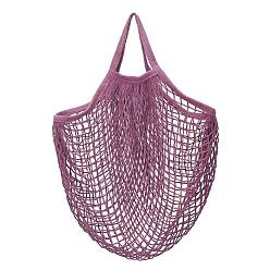 Средняя Орхидея Портативные пакеты для продуктов из хлопковой сетки, многоразовая сетчатая сумка для покупок, средне орхидеи, 48.05 см, сумка: 38x36x1 см.