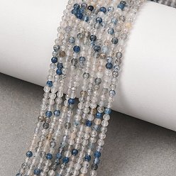 K2 Pierre Brins de perles en pierre naturelle k 2, ronde, facette, 2mm, Trou: 0.5mm, Environ 176 pcs/chapelet, 15.35'' (39 cm)