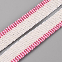 Pink Плоские хлопковые повязки на голову, с вязаной полосой и катушкой, для оформления книжных переплетов, розовые, 13x1 мм, около 109.36 ярдов (100 м) / рулон