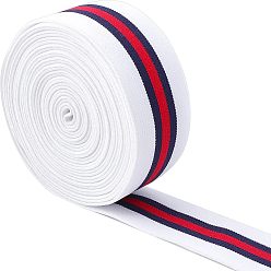 Colorful 5.22 Yards Flat Elastic Band, For Clothing, Garment Accessories, Colorful, 40mm