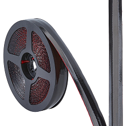 Черный 1 рулон 6м ПВХ пластиковая кромочная лента, клейкая отделка шпоном для стола своими руками, кабинет, мебель, декоративная отделка, чёрные, 20 мм