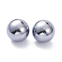 Terahertz Stone Terahertz Stone Beads, No Hole, Round, 36mm