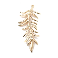 Настоящее золото 18K Латунные подвески, без кадмия, без никеля и без свинца, лист, реальный 18 k позолоченный, 41x17.5x2 мм, отверстие : 1 мм