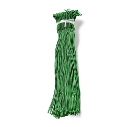 Зеленый Нейлоновые плетеные петли для катушек с тяговыми кольцами, зелёные, 1 мм и 2 мм в диаметре, 157~163 мм длиной