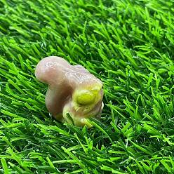 Нефрит Резная статуя белки из натурального нефрита для украшения дома, Статуэтки по фен-шуй для украшения домашнего офиса, 30 мм