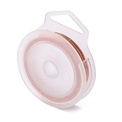 Красная Медь 3 жилы из медной проволоки, долговечный, Красная медь, 26 датчик, 0.4 мм, около 50 м / рулон