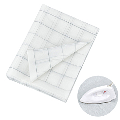 Blanc Ruban adhésif en tissu non tissé quadrillé de 1 cm, blanc, 5mm