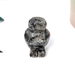 Syenite Резные фигурки пингвинов из натурального сиенитового агата, для украшения рабочего стола домашнего офиса, 30x40 мм