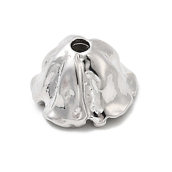 Платина Сплав шарик крышки, долговечный, без свинца и без кадмия, стойки покрытие, платина, 7.5x12x11.5 мм, отверстие : 1.8 мм