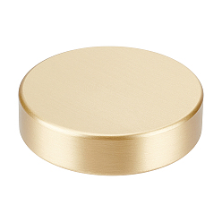 Без Покрытия Латунная бумага для прессования, принадлежности для каллиграфии, плоско-круглые, 5.9x1.5 см