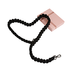 Реактивный Самолет 1Ремешки для сумки, украшенные стразами и застежками-пряжками, для аксессуаров для замены сумок, платина, струя, 1140x30.5x13 мм