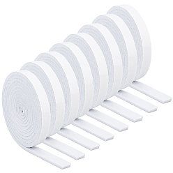 Белый Самоклеющаяся войлочная ткань, белые, 15x5 мм, около 2.5 м / рулон