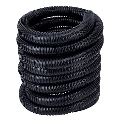 Black PVC Heat Insulation Hose Pipe, Conduit Tube, Black, 28.5mm, 5m/roll