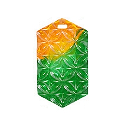 Шестиугольник Силиконовые формы для кулона с тиснением в виде цветка своими руками, формы для литья смолы, для уф-смолы, изготовление ювелирных изделий из эпоксидной смолы, шестиугольник, 95x57x11 мм, отверстие : 4x9 мм, внутренний диаметр: 50x87 мм