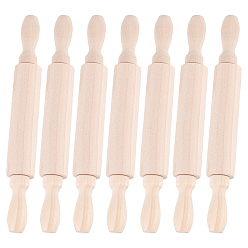 Bisque Wooden Rolling Pin, for Baking Pizza, Clay, pasta, Cookies, Roller Pins Baking, Bisque, 20x2.55cm