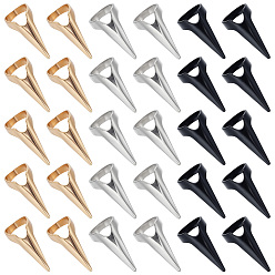 (52) Непрозрачная лаванда 30 шт. 10 цветные литые кольца, ноготь, разноцветные, 31 мм, размер США 4 1/4 (15 мм), 10 шт / цвет