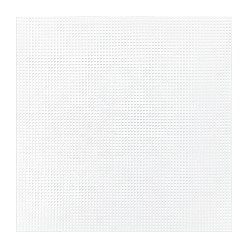 Белый Квадратные листы пластикового холста, для изготовления пряжи, трикотажные и вязаные проекты, белые, 302x299x1.5 мм