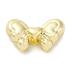 Золотой Наберешь металлизации шарики сплава, без кадмия, без никеля и без свинца, золотые, бабочка, золотые, 8.5x15x5 мм, отверстие : 1.8 мм