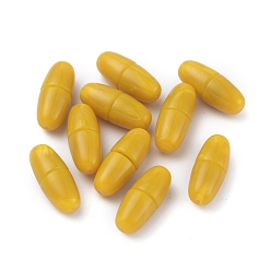 Золотистый Застежками винт латунный, со смолой и янтарем (пресс-форма), овальные, золотые, золотые, 17.5x7 мм, отверстие : 1 мм